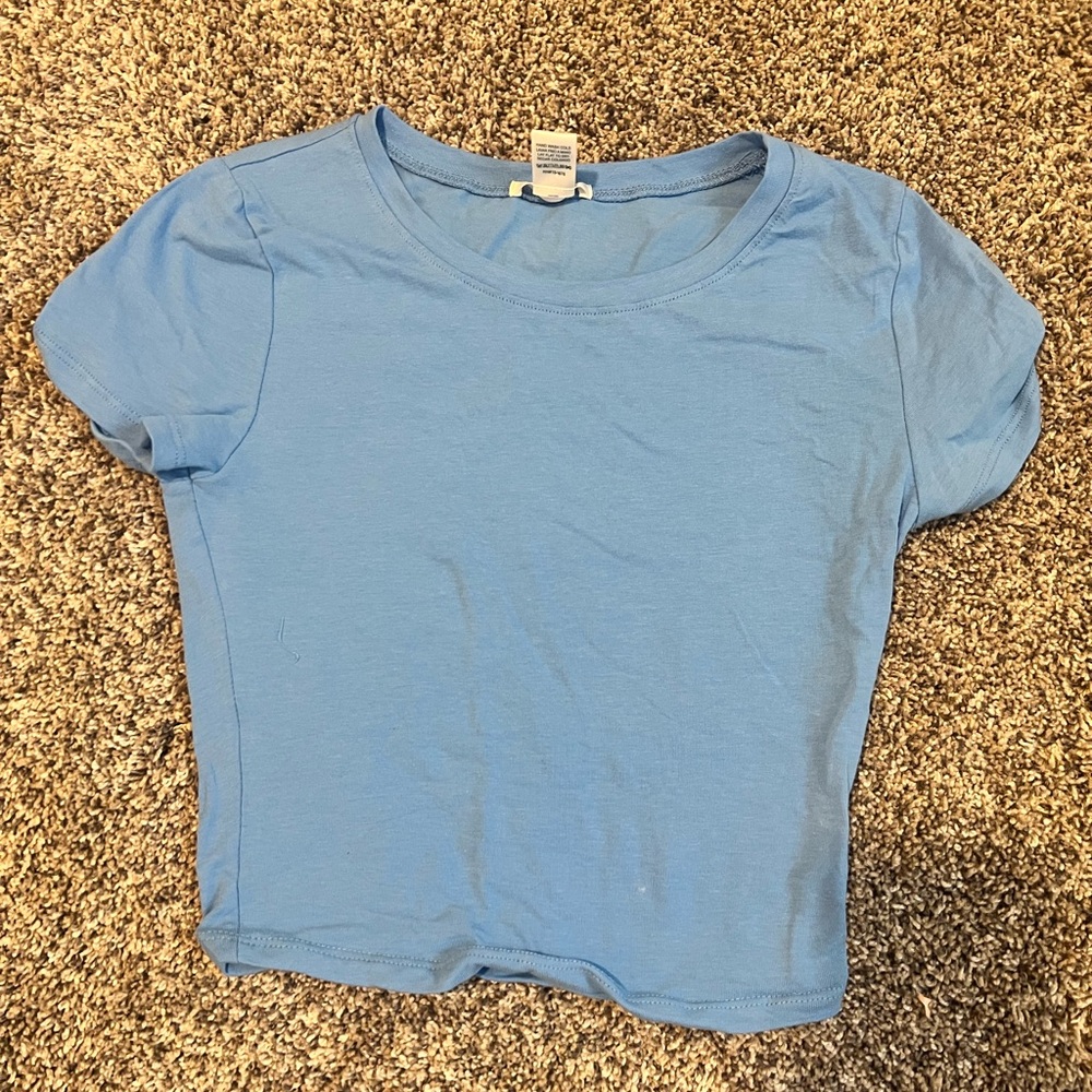 Blue baby-tee